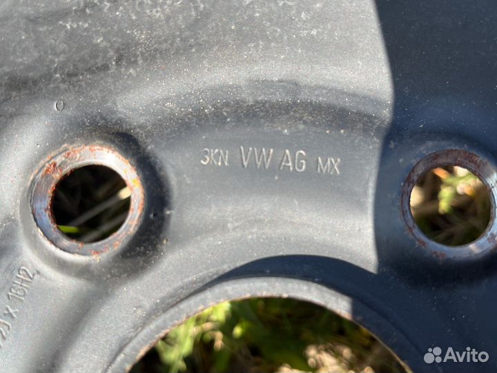 Диски штампы r16 vag