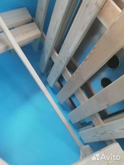 Купель Фурако 150х120 лиственница