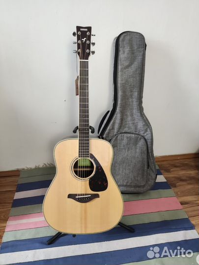 Акустическая гитара yamaha fg830 под заказ