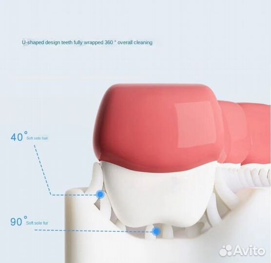 Щетка зубная для детей U- образная