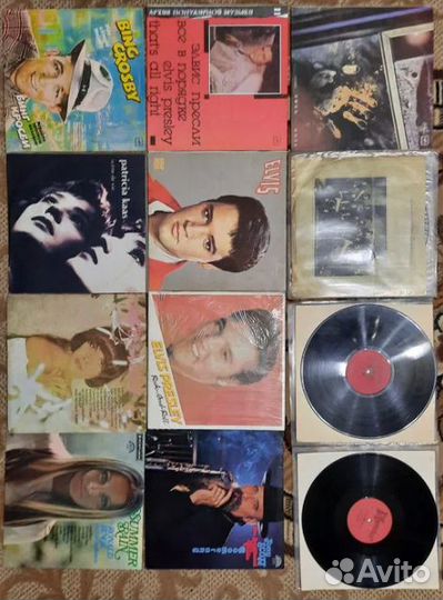 Коллекция виниловых пластинок