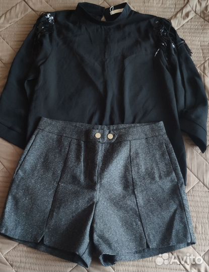 Блузка+шорты