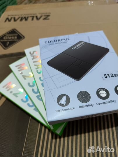 SSD 512Gb M2 NVMe, SATA