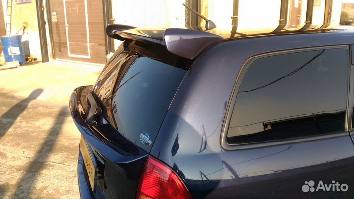 Toyota Fielder Накладки на спойлер (уши) c-one