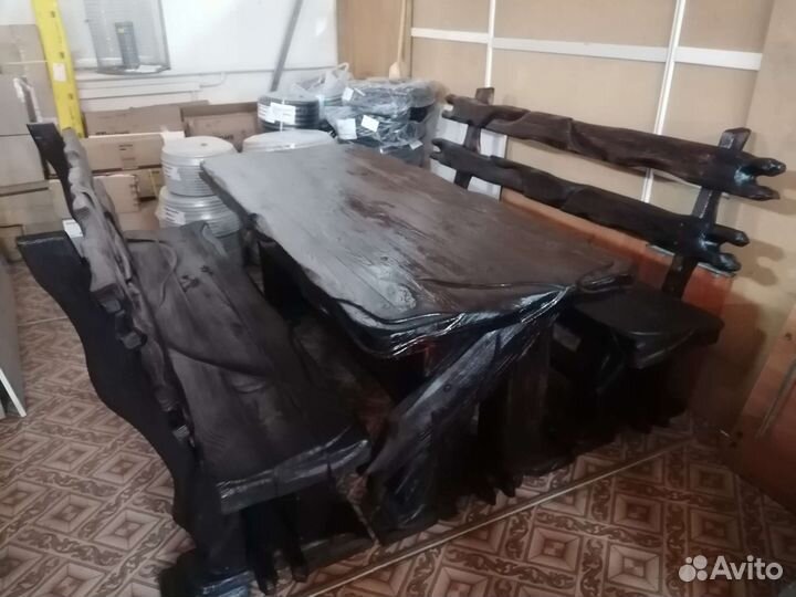 Лавки столы из дерева