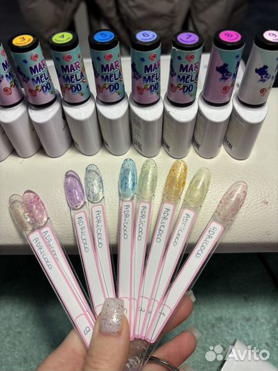 Набор гель лаков adricoco marmelado