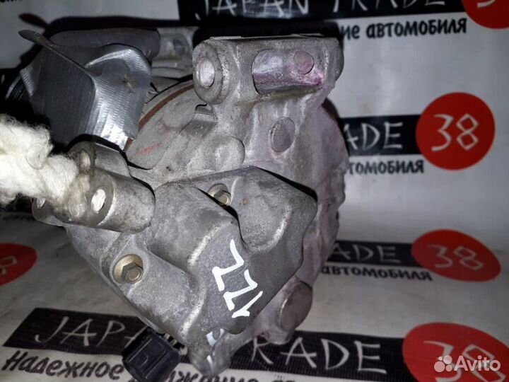 Компрессор кондиционера Toyota Wish ZZE122 1ZZ-FE