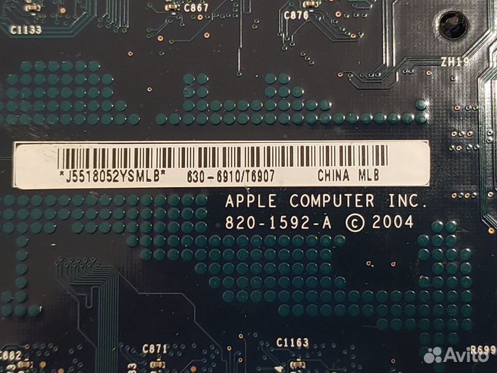 Материнская плата PowerMac G5 2.7 Dual