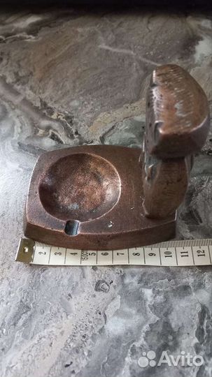 Пепельница металлическая