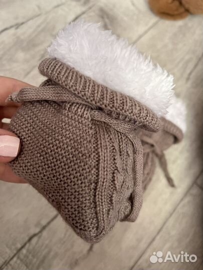 Пинетки теплые