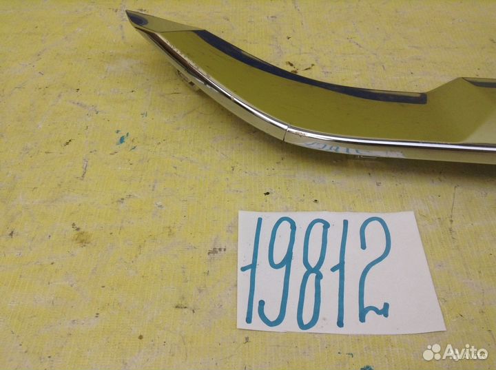 Mercedes W166 GLE хром накладка заднего бампера