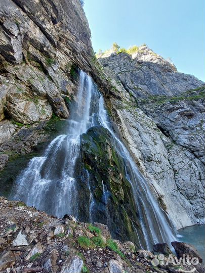 Джипинг Абхазия Гегский водопад и оз Рица