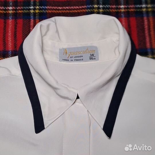 Рубашка / блуза Aquascutum Made in France Vintage