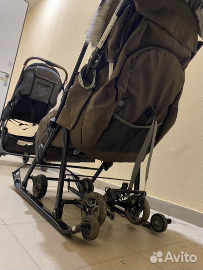 Детские зимние санки