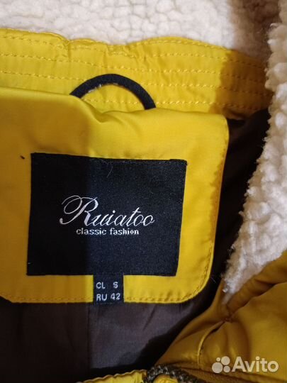 Пуховик зимний женский 42 44 бу