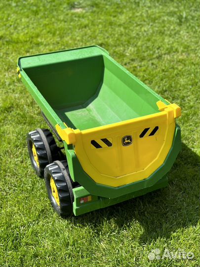 Rolly toys прицеп к педальному трактору