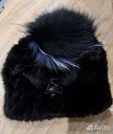 Шапка норковая женская