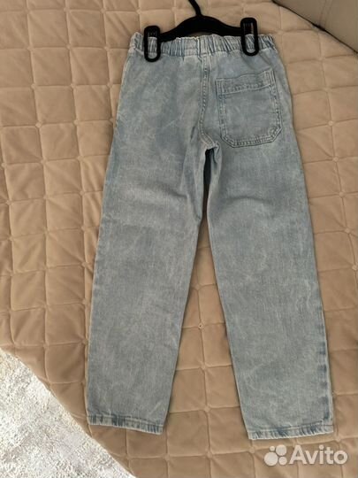 Джинсовая куртка h&m 128