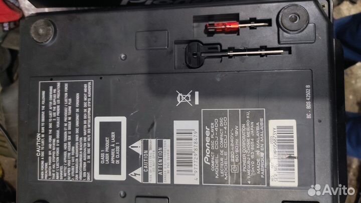 Ди джейские Дэки Pioneer CDJ400 x 2 шт