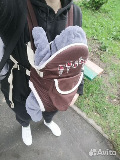 Рюкзак переноска кенгуру для новорожденных