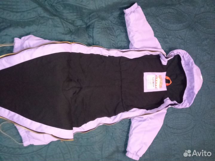 Зимний комбинезон для девочки размер 80/86