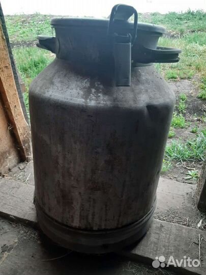 Фляга алюминиевая бу 40л