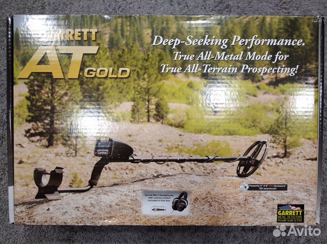 Металлоискатель garrett AT gold