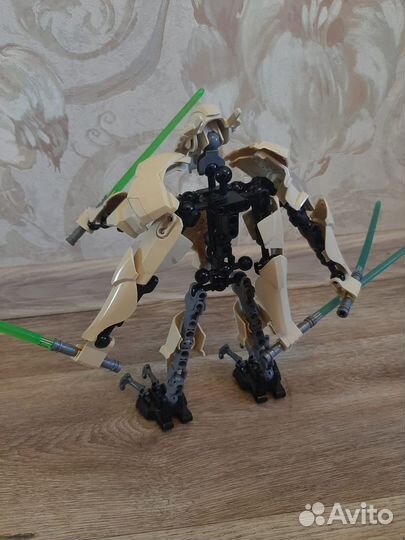 Lego Генерал Гривус Star Wars 75112