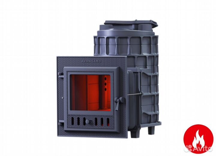 Печь для бани гефест avangard зк 24 (м)