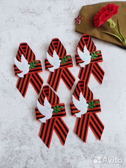 Георгиевская лента брошь