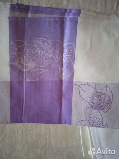 Льняные скатерти, новые, СССР