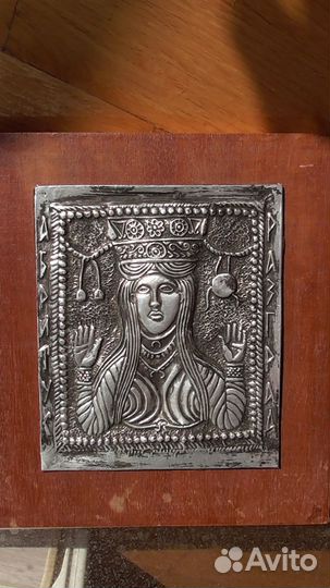 Панно чеканка 