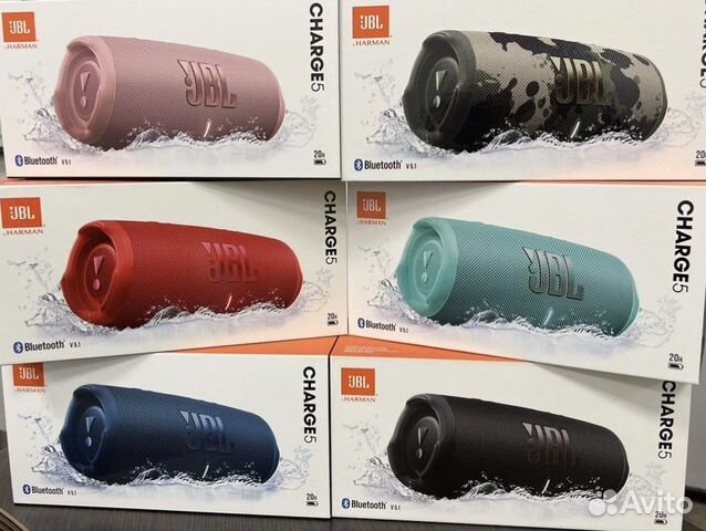Charge 5 jbl, все цвета, оригинал купить в Москве с доставкой ...