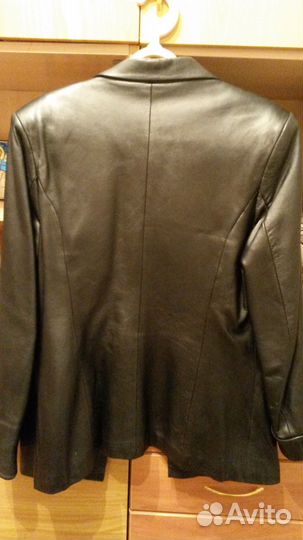 Кожаный пиджак