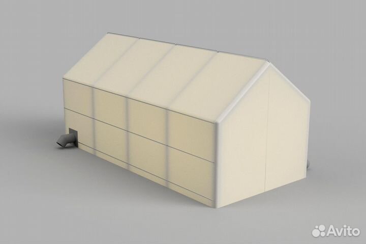 Надувной модуль. Каркасная надувная палатка