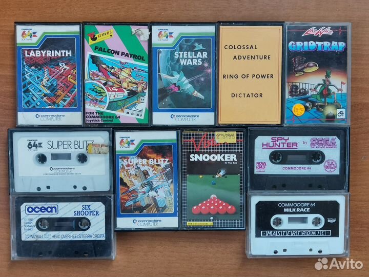 Официальные лицензионные игры для Commodore 64