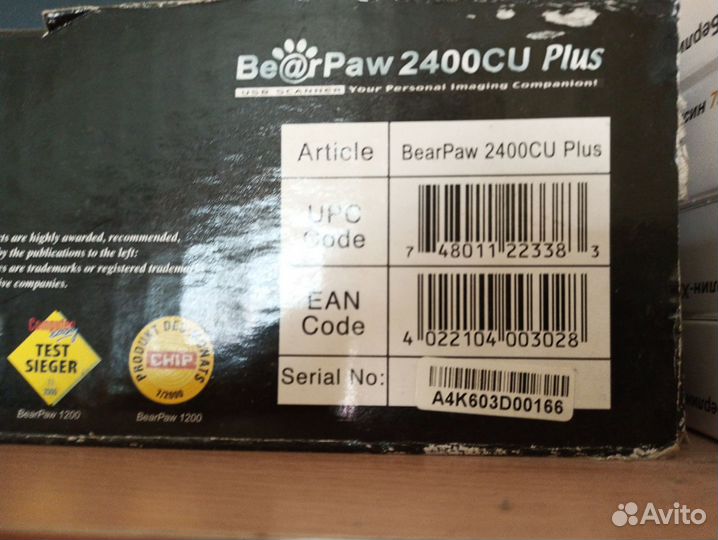 Сканер Mustek BearPaw 2400 CU Plus