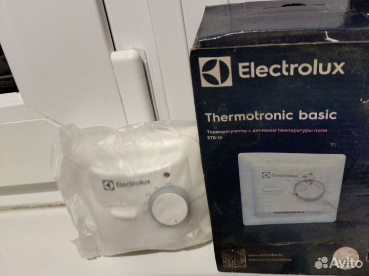 Терморегулятор с датчиком температуры пола етв16