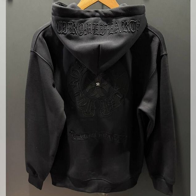 Зип худи Chrome hearts oversize
