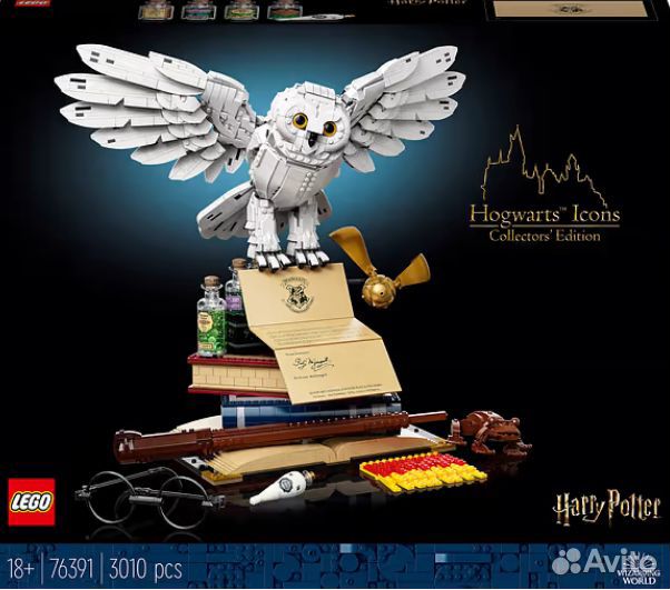 Нюанс коробки Lego Harry Potter - 76391 Сова