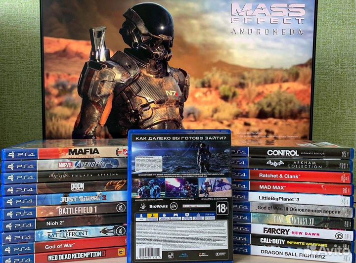 Игра Mass Effect Andromeda ps4