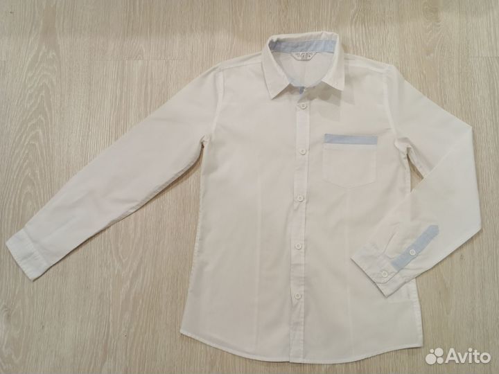 Рубашка школьная размер 152