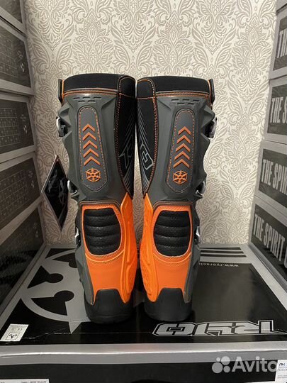 Мотоботы RYO Racing MX6 эндуро, оранжевый / черный