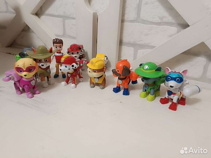 Игрушки щенячий патруль