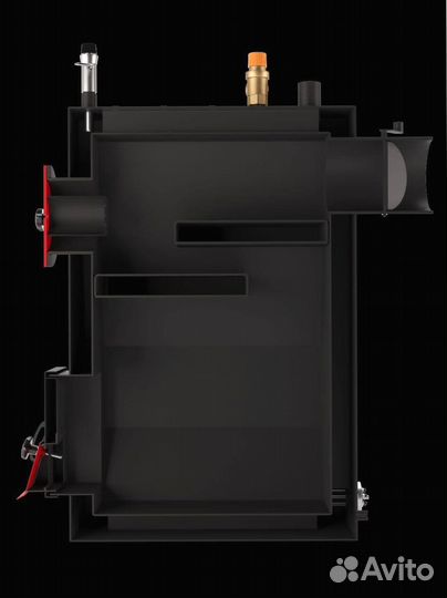 Твердотопливный котёл 65 квт