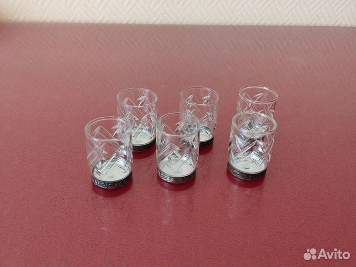 Рюмки хрусталь СССР