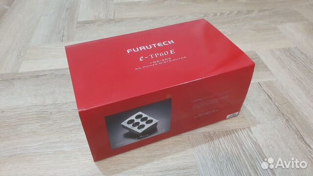 Сетевой фильтр Furutech AC e-TP60E, новый объявление продам