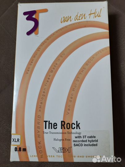 Van Den Hul The Rock Hybrid (3T) XLR 0,8m