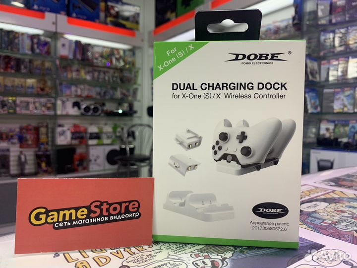 Комплект зарядная станция + 2 Акб Xbox One