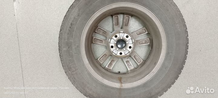 Оригинальные диски VW тигуан r16
